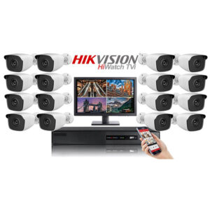 Hikvision HD 16 Channel 2MP Camera Bullet CCTV System