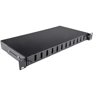 GIGANET 1U 19" 24 WAY PATCH PANEL