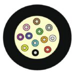 Giganet CA,8,FBR,XGLO,MMF,50/125,OM3,I/O,TB,LSOH-3,BLACK,500M