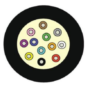Giganet CA,8,FBR,XGLO,MMF,50/125,OM3,I/O,TB,LSOH-3,BLACK,500M
