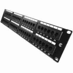 Giganet Category 6 UTP 19" 48 Port Patch panel