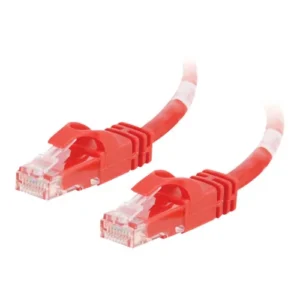 Giganet Category 6 UTP 3meters Patch Cord-Red, 26AWG 50U’
