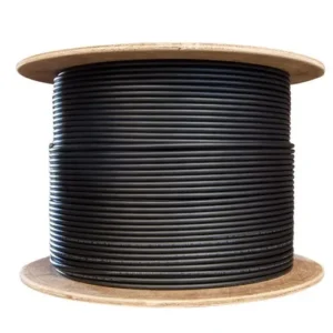 GIGANET CATEGORY 6A U/UTP PE OUTDOOR BLACK CABLE - 305m DRUM
