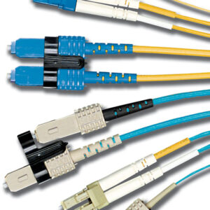Giganet FIBER JUMPER,DUPLEX,XGLO,MM,LC/SC,OM3,50/125,AQUA JKT,LSOH,1