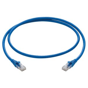 GIGANET UTP CAT6A 26AWG LSZH 1M Blue Patch cords 50U'