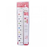 OfficePoint 6-Way Multi-Socket Power Strip with Surge Protection and USB